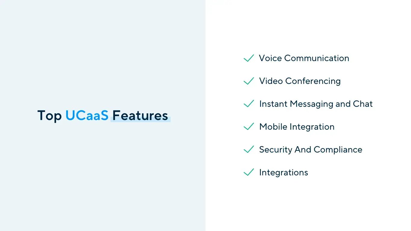 Top-UCaaS-features