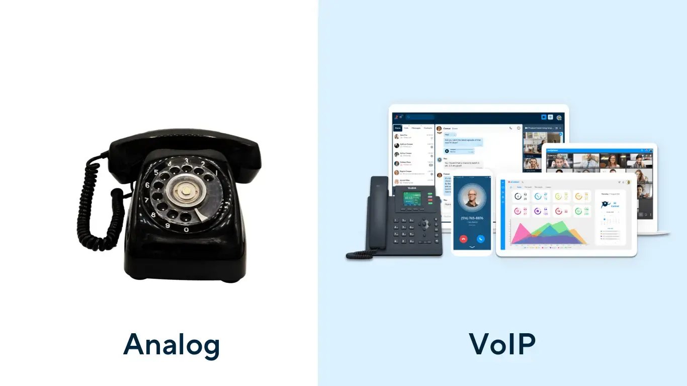 VoIP vs analog